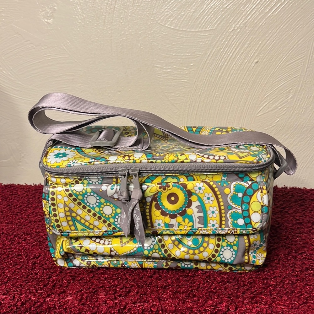 Vera Bradley LEMON PARFAIT Mini Cooler Lunch Bag